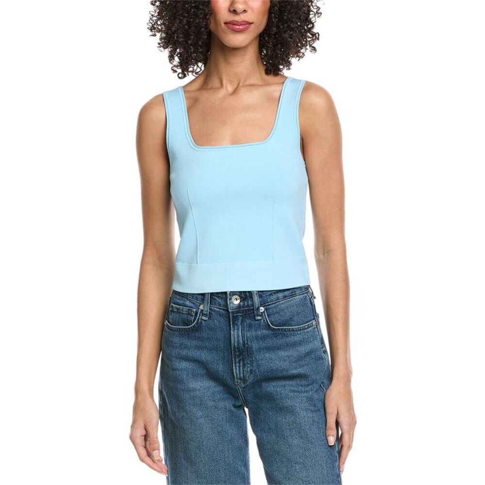 Simkhai Womens Ramaina Tank, Green